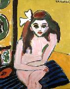 Ernst Ludwig Kirchner Marzella Spain oil painting artist